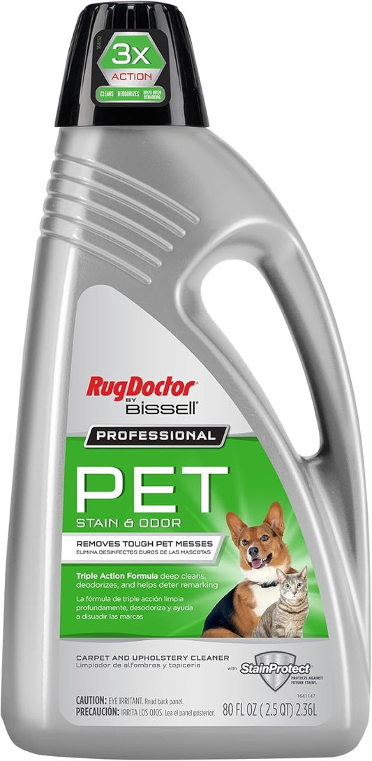 Rug Doctor by BISSELL Pet Deep Carpet Cleaner Solution 80 oz