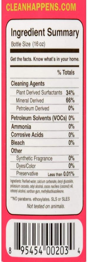 Better Life Sink Cleaner, Stainless Steel Sink Cleaner, Kitchen and Bath Scrubber, Tub and Tile scrubber, 16 Ounce, Pack of 1