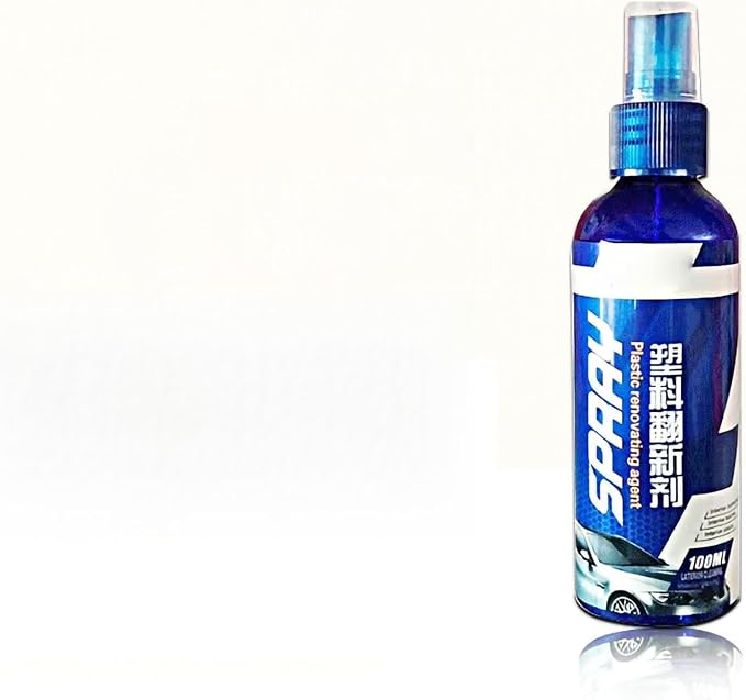 aqxreight Plastic Restorer, Dashboard Restoration Liquid with Long Lasting Shine and Protection, for Car Interior Door Panel Steering Wheel Bumper (Plastic renovating Agent)