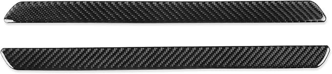 Carbon Fiber Door Sill Guard Stickers Fit for Audi A3 8Y S3 2021-2025 | Door Sill Guard Protections Trim Scuff Plate Decorations | Accessories | Anti-scratch | Self-adhesive