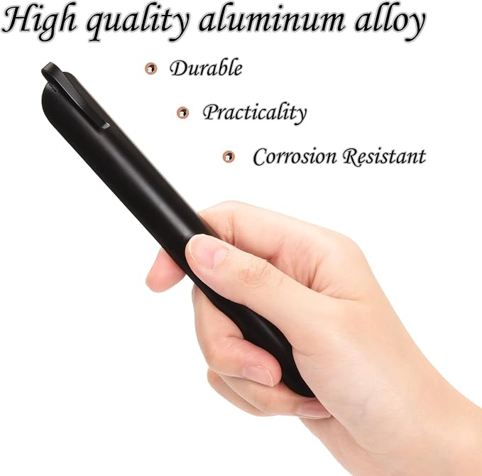 Table Crumb Sweepers for Servers, Bread Crumber Cleaner Stainless Steel Table Crumbers for Tablecloth in Restaurants and Homes, Servers, Waitresses Tool Accessories (Black, 3)