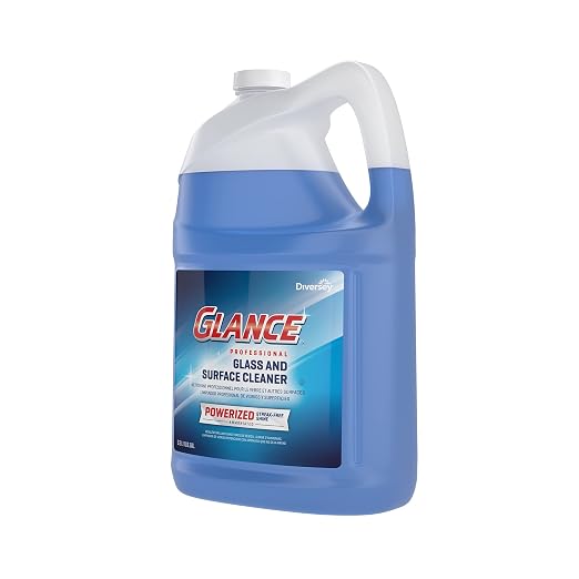 Diversey Glance Powerized Glass And Surface Cleaner, Liquid, 1 Gal