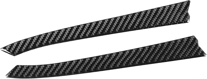 Gear Shift Decoration Sticker Real Carbon Fiber Compatible with Cadillac CTS 2008 2009 2010 2011 2012 2013 Interior Car Trim Accessories