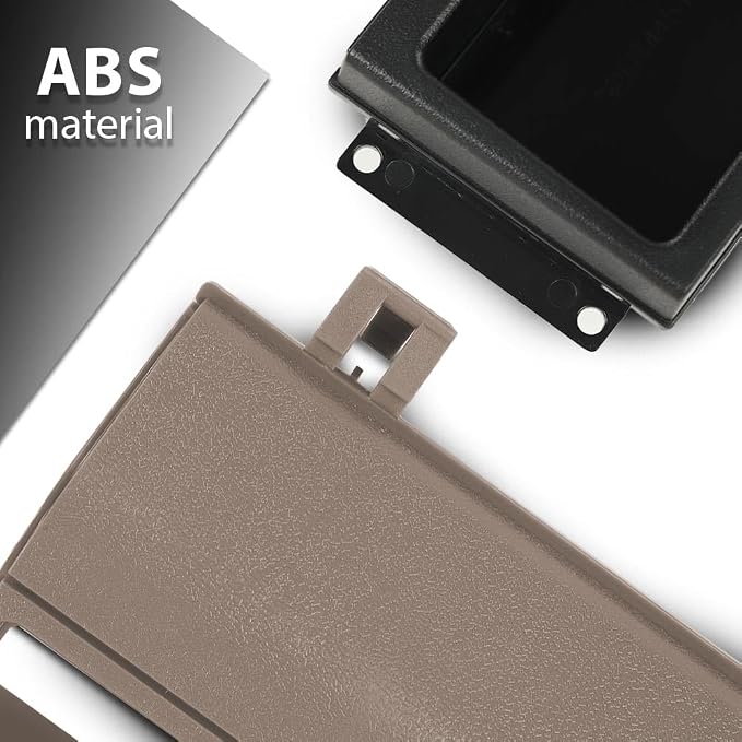 CHEDA Single Din Dash Kit Beige w/Storage Pocket | Fit 1992-1994 Chevy GMC Crew Cab Dually Blazer/ Fit 1988-1994 GMC Sierra Pickup