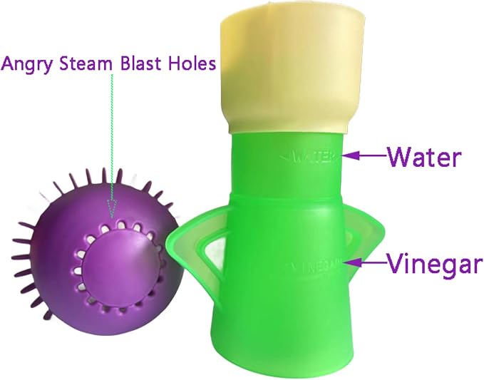 Angry Mama Microwave Steam Cleaner, Reusable Kitchen Gadget & Gift