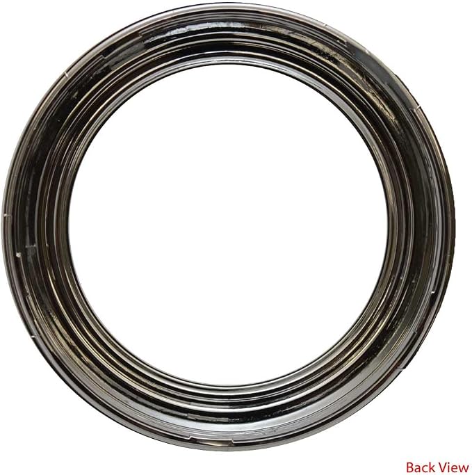 Malibu Boat Blank Gauge Bezel 3729027 | 2 Inch Silver