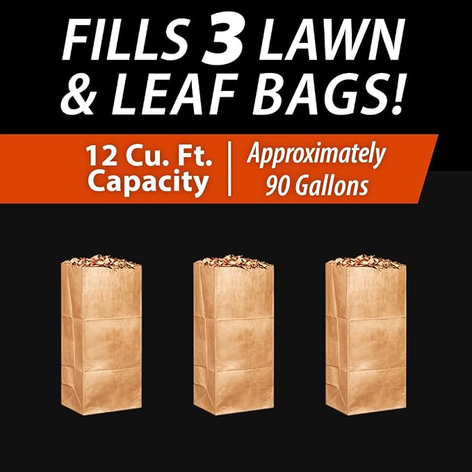 Agri-Fab 42 In Tow-Behind Lawn Sweeper with 12 Cu Ft Hopper Bag, Adjustable Brush Height and Easy Dump Rope
