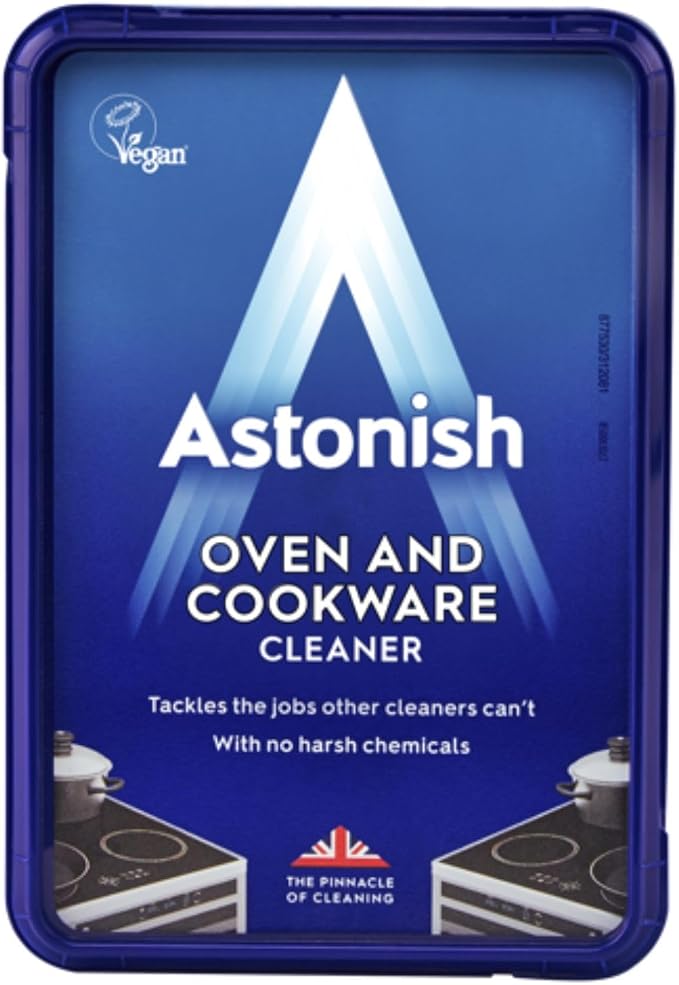 Astonish Oven & Cookware Cleaner Paste 150g – Multipurpose Kitchen Cleaner for Ovens, Baking Trays, Pans & Cookware, Stovetops & Stainless Steel Surfaces, Removes Grease, Food Residue & Tough Stains