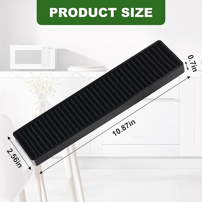 2 Pack 5230W1A003A WB06X10807 Microwave Charcoal Air Filter Replacement for LG Kenmore GE Microwave Charcoal Filter Replacement,Replaces LMV2031ST, LMV2031BD, LMHM2237ST, LMV2031SS, LMV2031, LMH2235ST