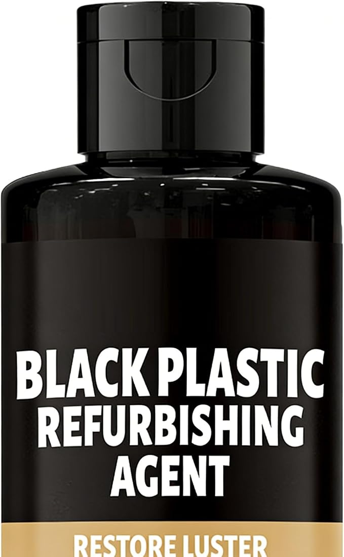 Trim Restorer Automotive 100ml Detailing | Oxidation Remover with Gloves and Sponge for Detailing Restoration Shine Interior Black Trim Dashboard