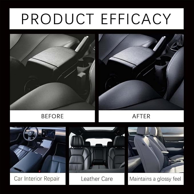 Plastic Restorer for Cars, Back to Black Trim Restorer Polish- Renews Faded Bumpers, Dashboard, Plastic, Vinyl & Rubber Trim Back to Black Shine, for All Vehicles Cars, Trucks, Suvs