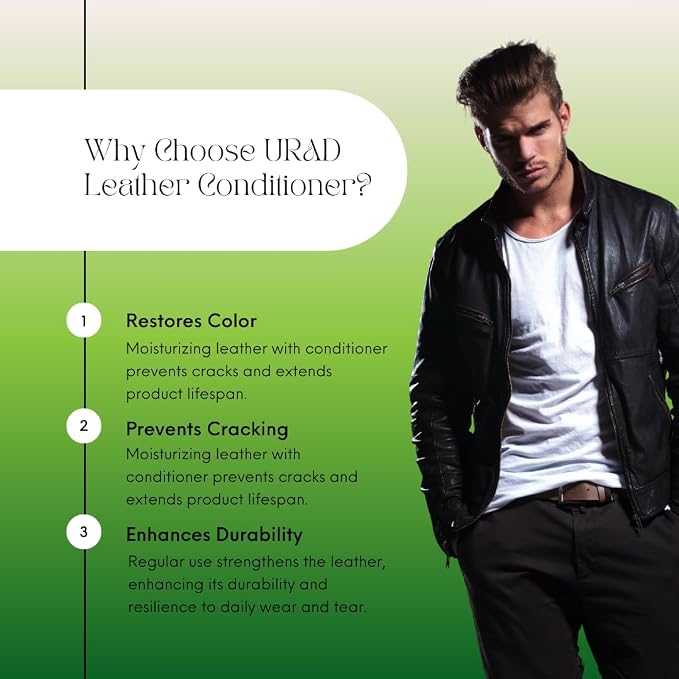 Leather Conditioner 50ml Neutral – Compact, All-in-One Leather Care for Shoes, Bags, Car Seats, and Furniture