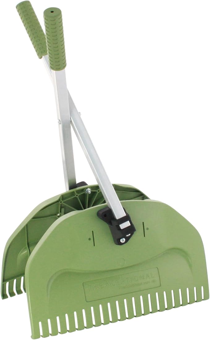 TheXceptional Pick-Up Jaws | Quality Garden Grabber Scissor Claw with Comfort Grip for Grass, Lawn Clippings, Twigs or Debris | Back Saving Clean-Up Tool | Made in USA by Vertex Products | Model EX740
