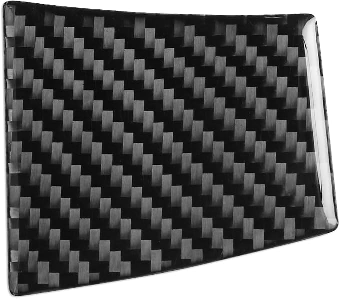 Real Carbon Fiber Trim for Honda Accord Accessories | for 2003 2004 2005 2006 2007，Instrument Panel Right Side Cover，Interior Dash Panel，Thick Overlay Sticker Decal