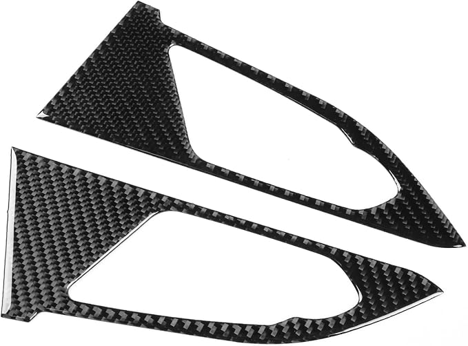 Real Carbon Fiber Trim for Cadillac CTS Accessories | for 2008 2009 2010 2011 2012 2013 Door Handle Decoration Panel Sticker Interior Thick Overlay Decal