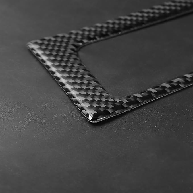 Real Carbon Fiber Trim for Chrysler 300 Accessories | for 2015-2023 300C 300S Limited/Touring Instrument Panel Sticker Interior Thick Overlay Decal