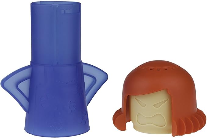 Angry Mama Microwave Oven Cleaner by BulbHead - Just Add Vinegar and Water