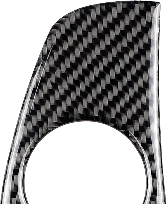 HIGH FLYING for Subaru WRX, WRX STI 2015-2021 Car Accessories Interior Center Console Key Entry Hole Sticker Decal Real Carbon Fiber 1pc