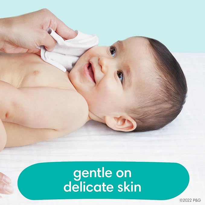 Pampers Baby Wipes, Complete Clean Baby Fresh Scented Wipe, Gently Cleans Head to Toe, 1152 Total (16 Flip-Top Packs)
