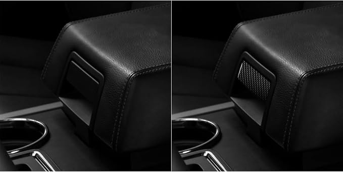 Carbon Fiber Central Stickers Fit for Ford Expedition 2007-2014 | Central Console Armrest Box Trim Decorations | Accessories | Anti-scratch