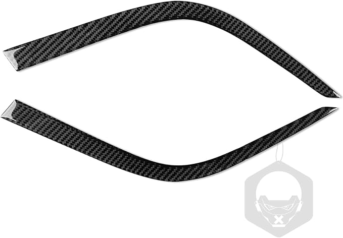 Side Strip Lower Trim for Toyota Corolla 2009-2013 Accessories Black | Soft Carbon Fiber | Upgrades for Car | Only for Left-Hand Drive | Anti-Scratch | Sporty Style