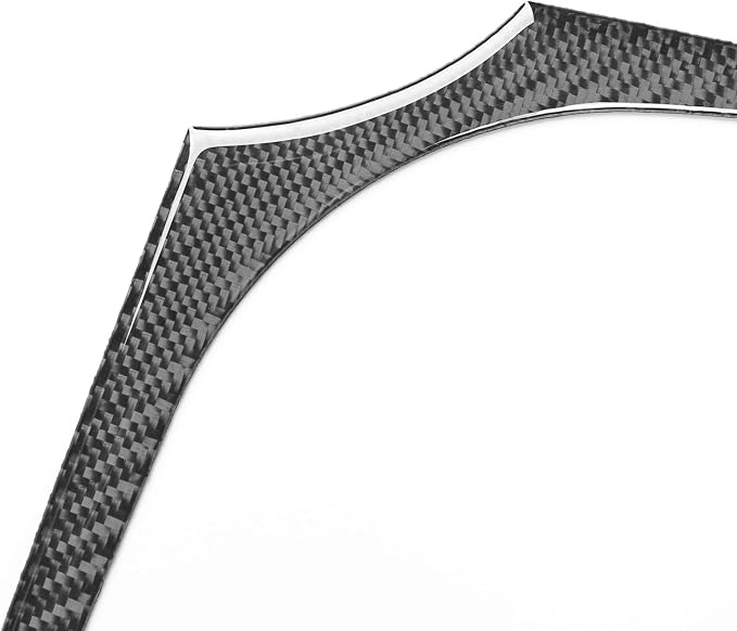 Real Carbon Fiber Trim for Chrysler 300 Accessories | for 2015-2023 300C 300S Limited/Touring Center Console Navigation Panel Sticker Interior Thick Overlay Decal