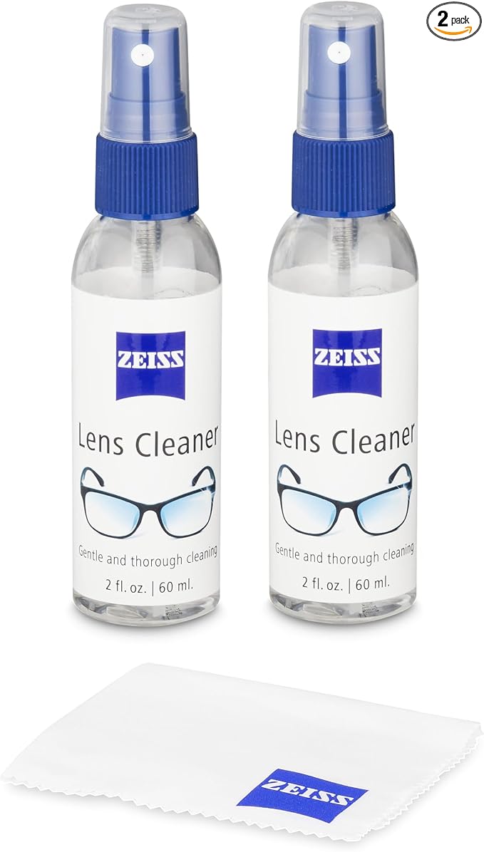 ZEISS (2 2 oz. Lens Cleaning Spray with Microfiber Cloth