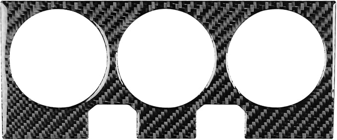A/C Control Trim Decal Fit for Toyota 4Runner 2003-2009 Accessories | for SR5/Sport Edition/Limited 2003 2004 2005 2006 2007 2008 2009|Carbon Fiber|Thick Overlay|Anti-scratch