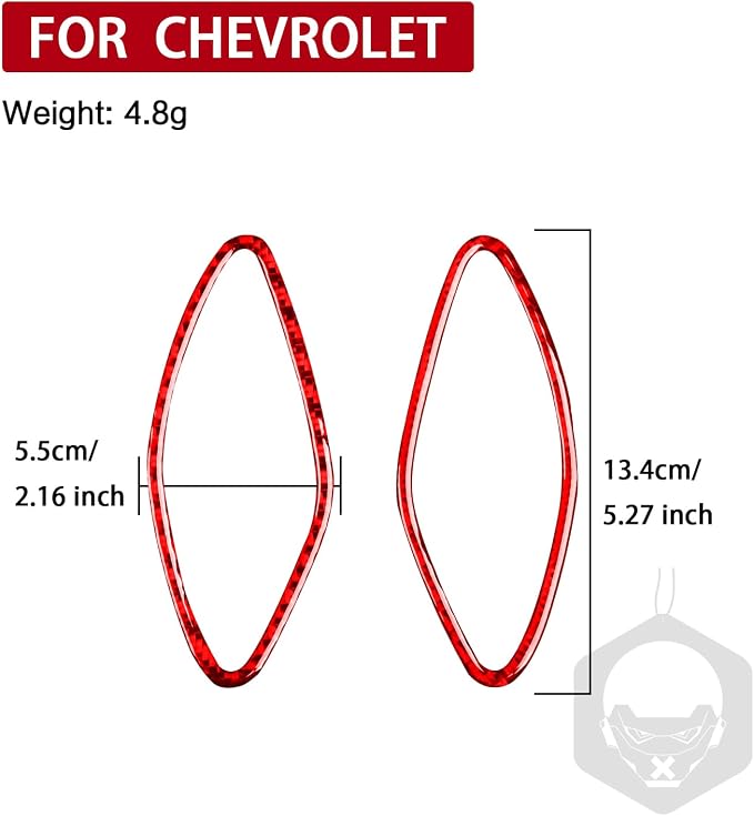 Real Carbon Fiber Trim for Chevy Malibu 9th Gen Accessories | for 2016-2022 A-Pillar Horn Panel Frame Sticker Interior Thick Overlay Decal