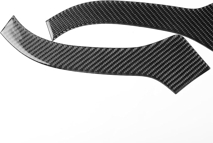 Real Carbon Fiber Trim for Honda Accord Accessories | for 2003 2004 2005 2006 2007，Central Console Panel Side Cover，Interior Dash Panel，Thick Overlay Sticker Decal