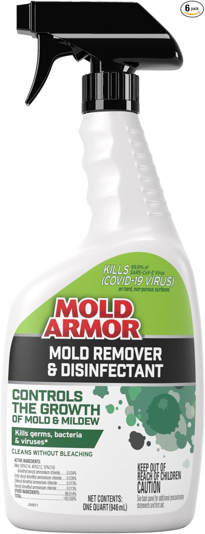 Mold Armor Mold Preventer, Disinfectant & Flood Cleanup