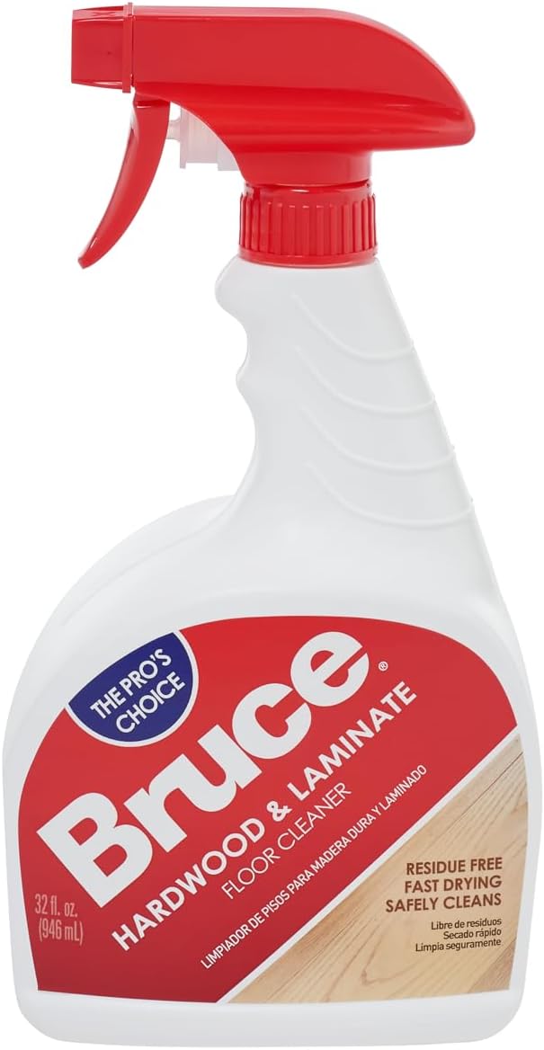 Bruce Hardwood & Laminate Floor Cleaner 32 oz Fast Drying and Residue Free