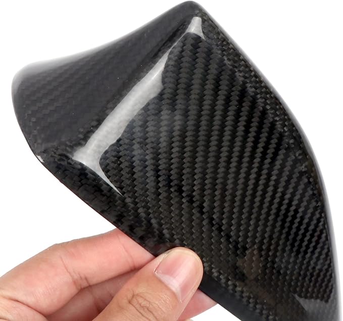 HIGH FLYING for Subaru WRX 2015-2021 Car Exterior Accessories Antenna Cover Decor Trim Real Carbon Fiber 1pc (Check Pic2 Before Order)