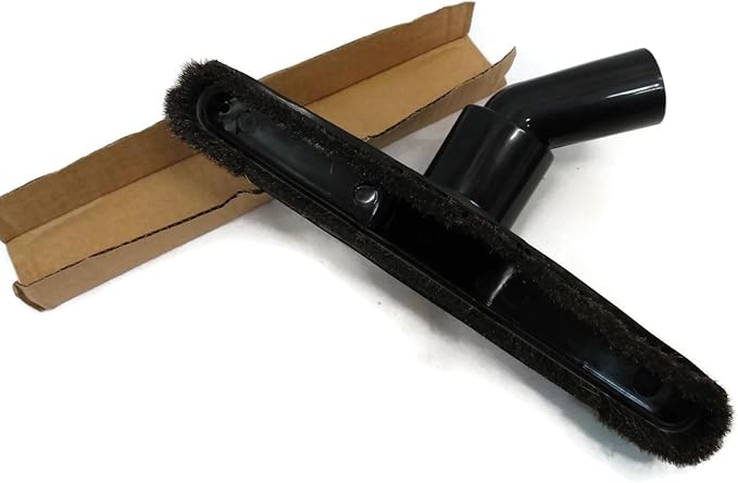 Hardwood Floor Brush 1 and 1/4 with Soft Bristles Universal Vacuum Cleaner Attachment 10 Wide (Basic)