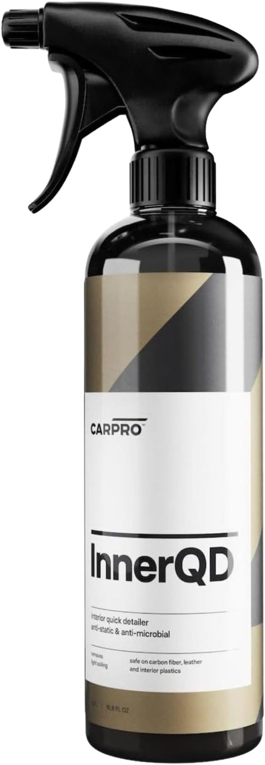 CARPRO InnerQD Car Interior Quick Detailer, Antistatic, Clean Fingerprints, Dust and Inhibit Electrostatic Adhesion of Dust - 500ml (17 fl oz)