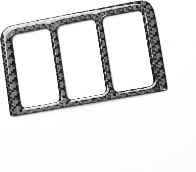 Real Carbon Fiber Trim for Honda Accord Accessories | for 2003 2004 2005 2006 2007，Sunroof Switch Control Panel Cover，Interior Dash Panel，Thick Overlay Sticker Decal