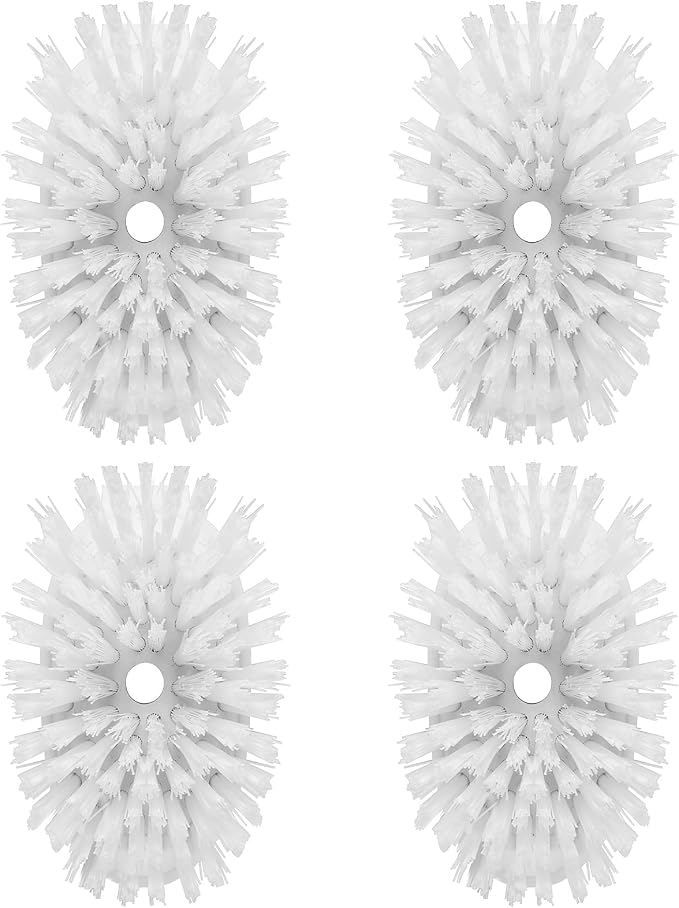 MR.SIGA Soap Dispensing Dish Brush Refills, 4 Pack