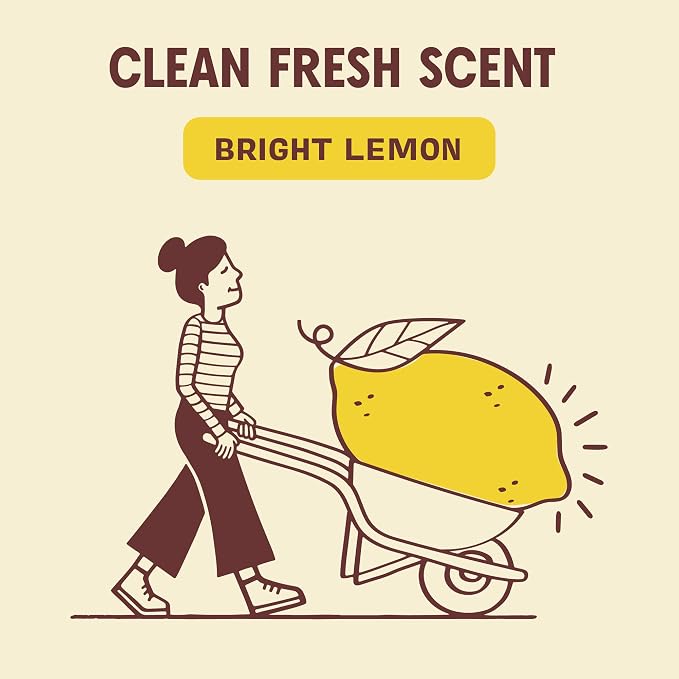 Aunt Fannie's Granite and Stone Cleaner, Plant Based Daily Countertop Spray for Granite, Stone, Marble, Soapstone, Quartz, Slate, Laminate, and other Sealed Stone, Bright Lemon Scent, Pack of 3