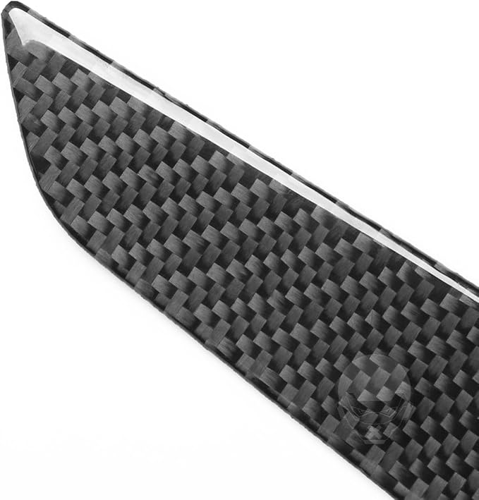 Real Carbon Fiber Trim for Audi 80A Q5 Accessories | for SQ5 2018-2025 Dash Door Inner Pull Panel Cover Sticker Interior Thick Overlay Decal