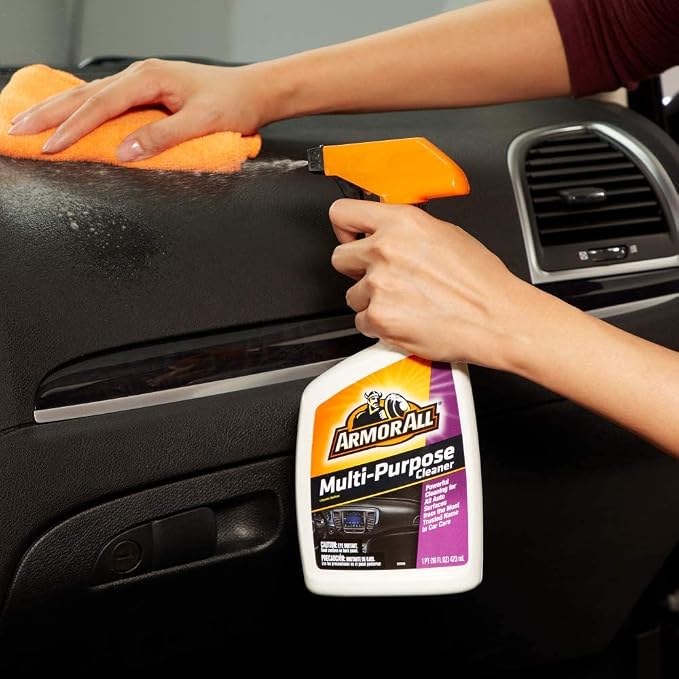 Armor All Multi Purpose Cleaner, Car Cleaner Spray for All Auto Surfaces, 16 Fl Oz (Pack of 2)
