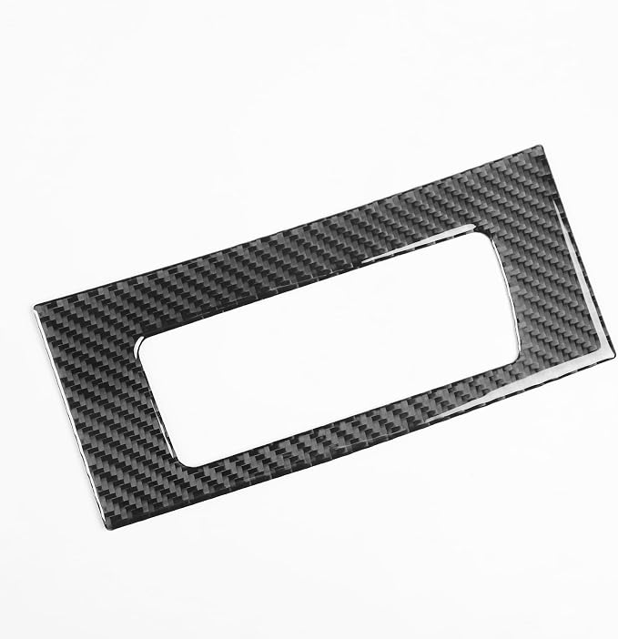 Fit for Cadillac Escalade ESV 2007-2014 / EXT Hybrid 2009-2013 | Real Carbon Fiber | Center Console Clock Display Panel Trim | Stickers | Thick Overlay