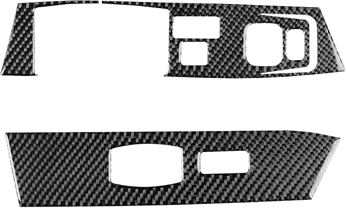 Window Lift Panel Stickers Fit for Toyota 4Runner 2003-2009 Trim | for 4 Runner(N210)2003-2009 SR5/Sport Edition/Limited|Real Carbon Fiber|Front Door Cover Accessories|Thick Overlay