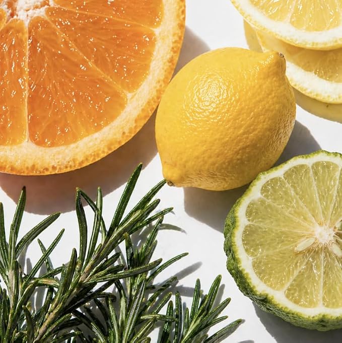 Plant-Based Odor Eliminator Spray – Natural Essential Oil Air Freshener for Home, Bathroom, Fabrics & Pet Areas – 8 oz (Citrus Veil)