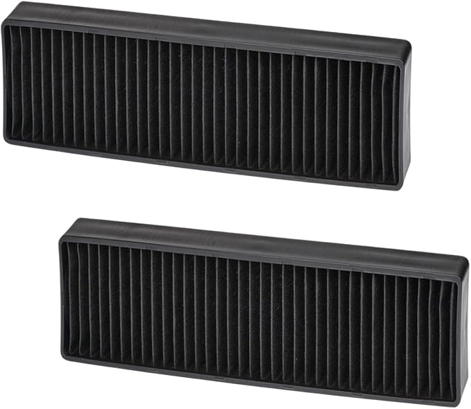Nispira 5230W1A003C Charcoal Filter Replacement For GE Kenmore LG Microwave LMV1650ST LMV2031SB LMHM2237BD, 2 Packs