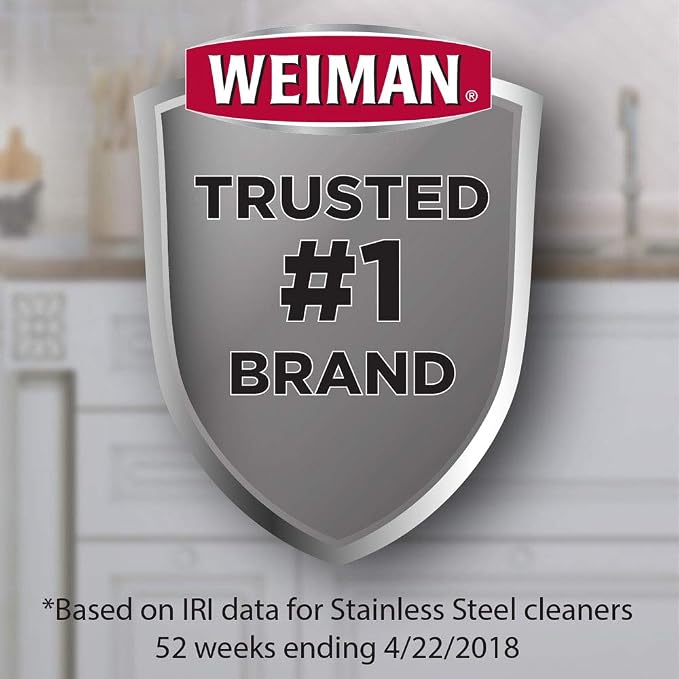 Weiman Stainless Steel Sink and Pots & Pans Cleaner and Polish