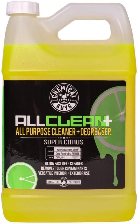Chemical Guys, All Clean+ Citrus All-Purpose Cleaner, Dilutable, 1 Gallon | Citrus all-purpose cleaner cuts grease, grime and dirt on interior and exterior surfaces, dilutable to any strength