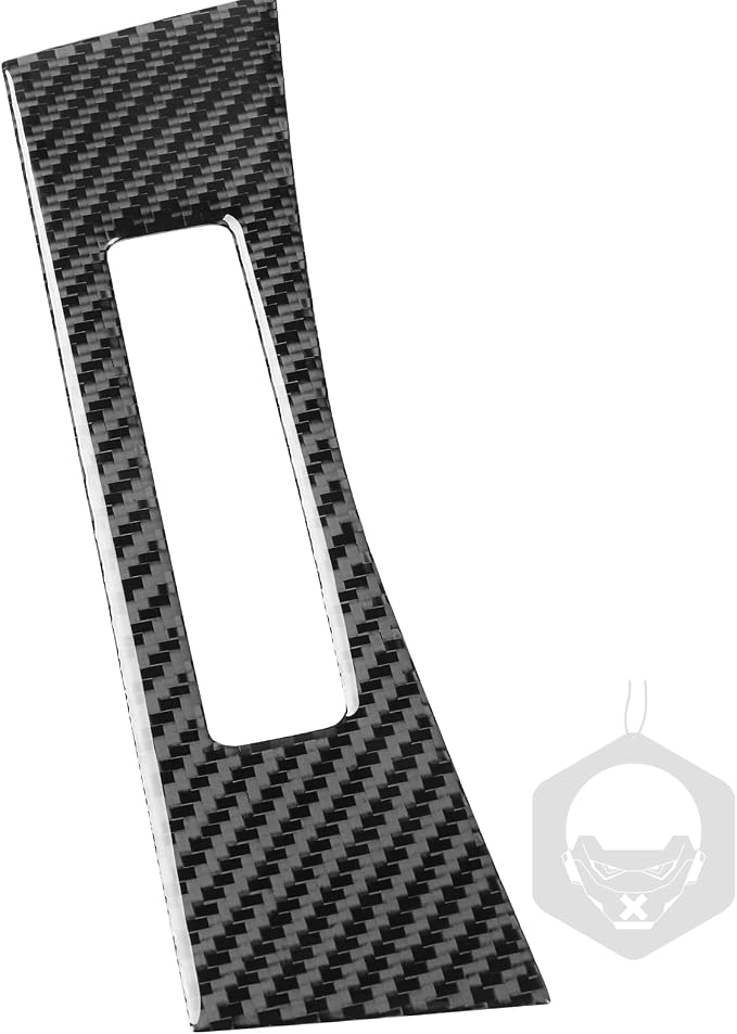 Passenger Console Trim for Toyota Corolla 2009-2013 Accessories Black | Soft Carbon Fiber | Upgrades for Car | Only for Left-Hand Drive | Anti-Scratch | Sporty Style