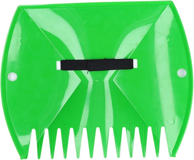 FLEXMAN 1Pair Hand Rakes Leaf Scoops, 36 X 29cm Falling Leaves Cleaning Clip, Plastic Leaf Grabber Set Leaf Scoop Lawn Remove Fallen Collection Tool for Packing Leaves, Grass