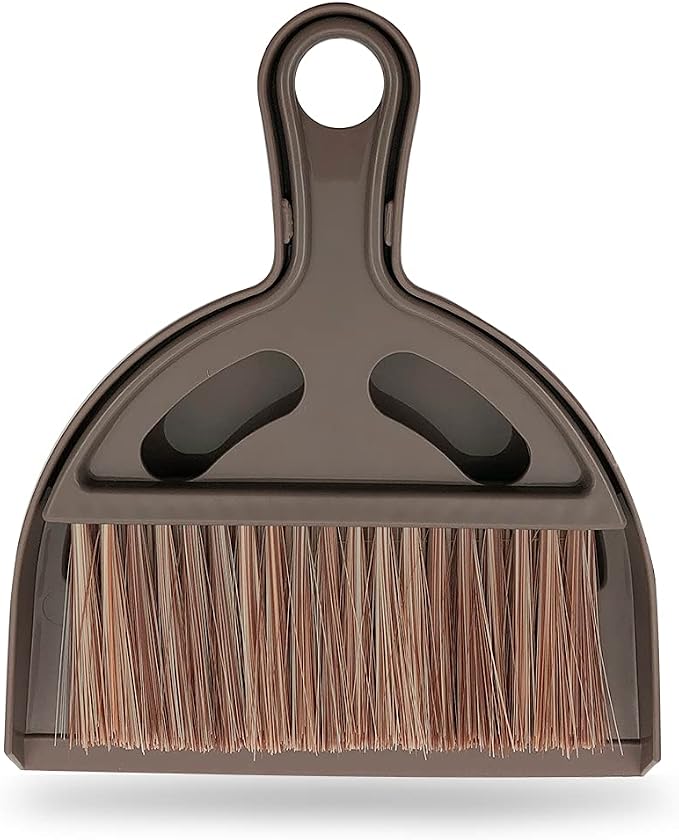 Mini Broom and Small Dustpan Brush - Mini Broom and Dustpans, Small Broom and Dustpan Set, Mini Dustpan and Brush Set, Hand Broom and Dustpan Set for Home and Pets.