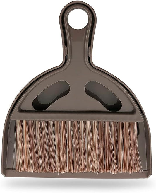 Mini Broom and Small Dustpan Brush - Mini Broom and Dustpans, Small Broom and Dustpan Set, Mini Dustpan and Brush Set, Hand Broom and Dustpan Set for Home and Pets.